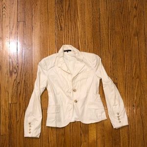 Theory cream shirt jacket